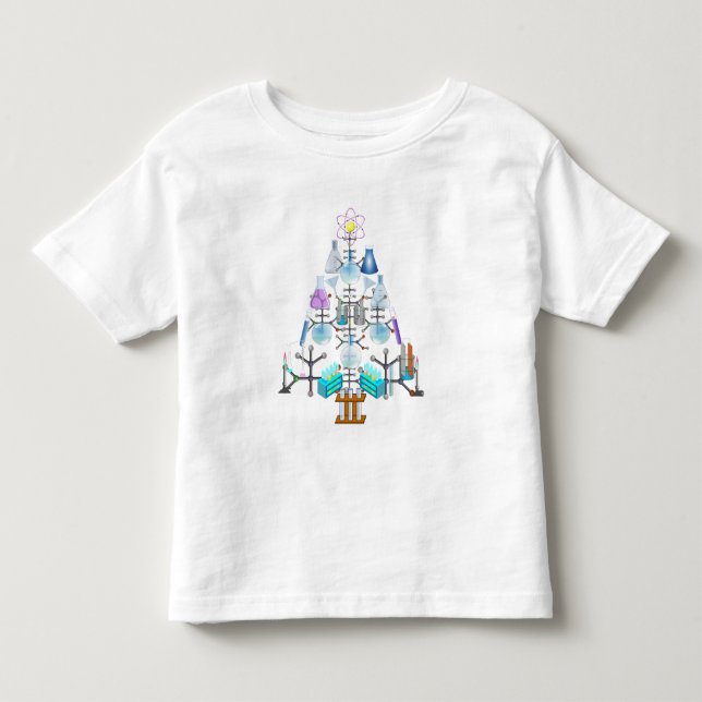 Oh Chemie, Oh Christbaum Kleinkind T-shirt (Vorderseite)