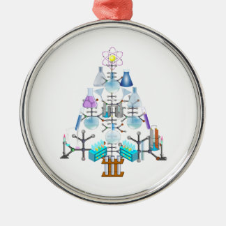 Oh Chemie, Oh Christbaum Ornament Aus Metall
