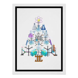Oh Chemie, Oh Christbaum Poster