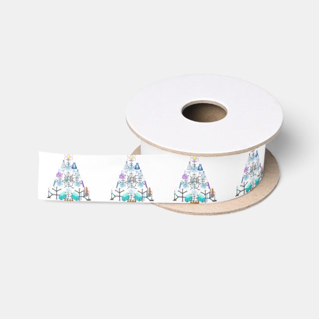 Oh Chemie, Oh Christbaum Satinband (Spule)
