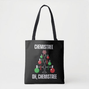 Oh Chemist Tree Chemistree Pun Science Tasche