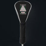 oh chemistream Chemist Science Weihnachten Golf Headcover<br><div class="desc">oh chemistream Chemist Science Weihnachten</div>