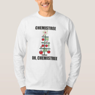 Oh Chemistream Weihnachts Chemie Lehrer T-Shirt