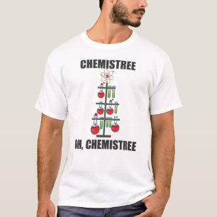 Oh Chemistream Weihnachts Chemie Lehrer T-Shirt