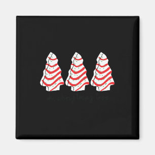 Oh Christmas Tree Cakes Debbie Xmas Pajama Magnet