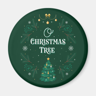 Oh Christmas Tree Kühlschrank Magnet