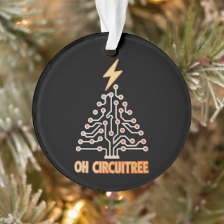 Oh Circuitree Elektriker Weihnachtsbaum Xmas Ornament