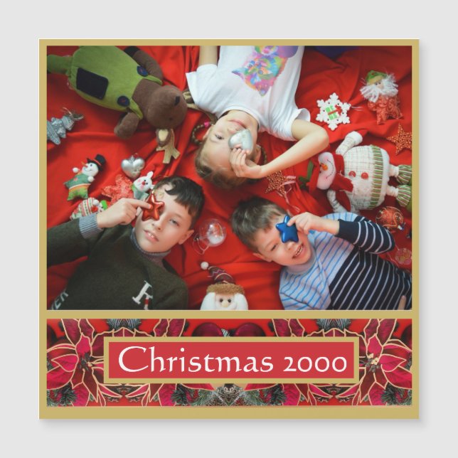 Oh Come Let Us Christmas Magnet (Devant)