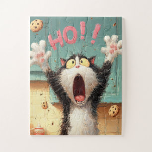 OH ! ! Cookie Cat - Drôle Cartoon Puzzle