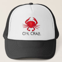 Oh, Crabe (merde) Rouge Baltimore Casquette de cra