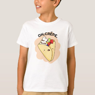 Oh Crepe Funny Food Puff T-Shirt