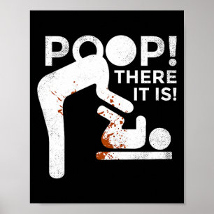 Oh da ist es Mama Papa Baby Windel wechseln Lustig Poster