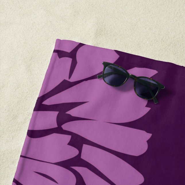 Oh Dahlia! Strandtuch (Beispiel)