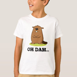 Oh Dam Funny Beaver Pub T-Shirt