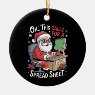 Oh, das fordert eine Tabelle Weihnachten Weihnacht Keramik Ornament