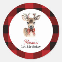 Oh Dee Christmas Deer Birthday