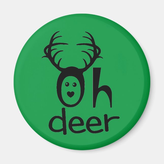 Oh Dee - Weihnachts-Gastgeschenke Magnet (Vorne)