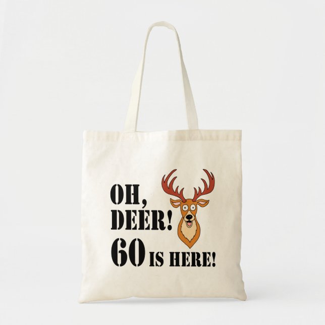 Oh Deer 60e anniversaire Sac fourre-tout (Devant)