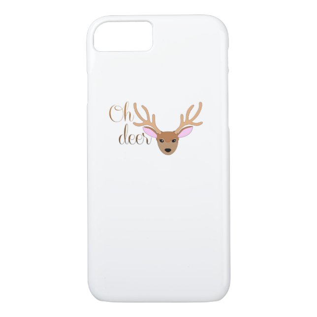 Oh Deer Artistic Style  Case-Mate iPhone Hülle (Rückseite)