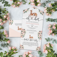 Oh Deer Baby Dusche Blumenbücher