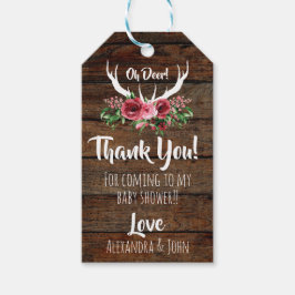 Oh Deer Baby Duwer Geschenktasten Geschenkanhänger