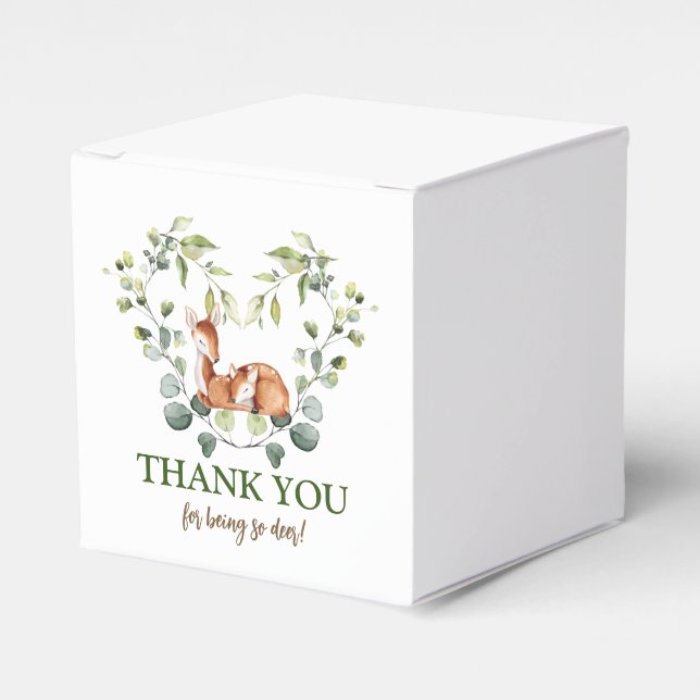 Oh, Deer! Baby Showbox Geschenkschachtel (Vorderseite)
