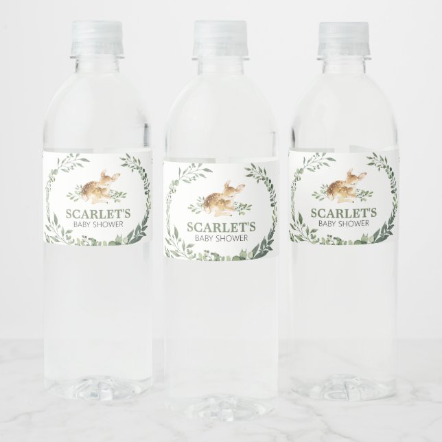 Oh Deer Baby Shower (Flaschen)