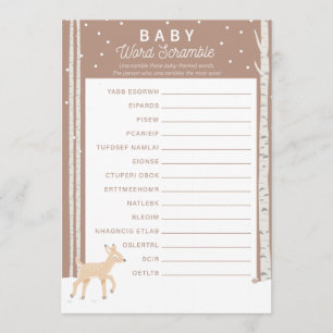 Oh Deer - Baby Word Scramble Programm