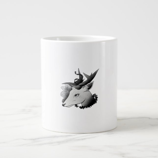 Oh Deer Classic Style  Jumbo-Tasse (Vorderseite)