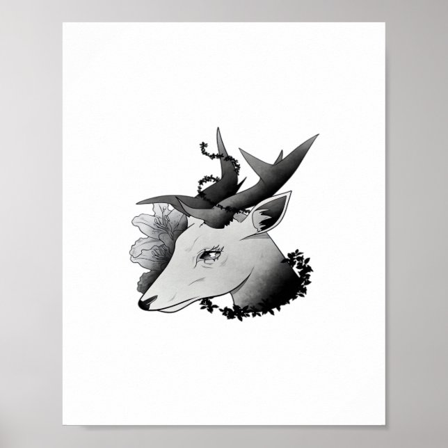 Oh Deer Classic Style  Poster (Vorne)