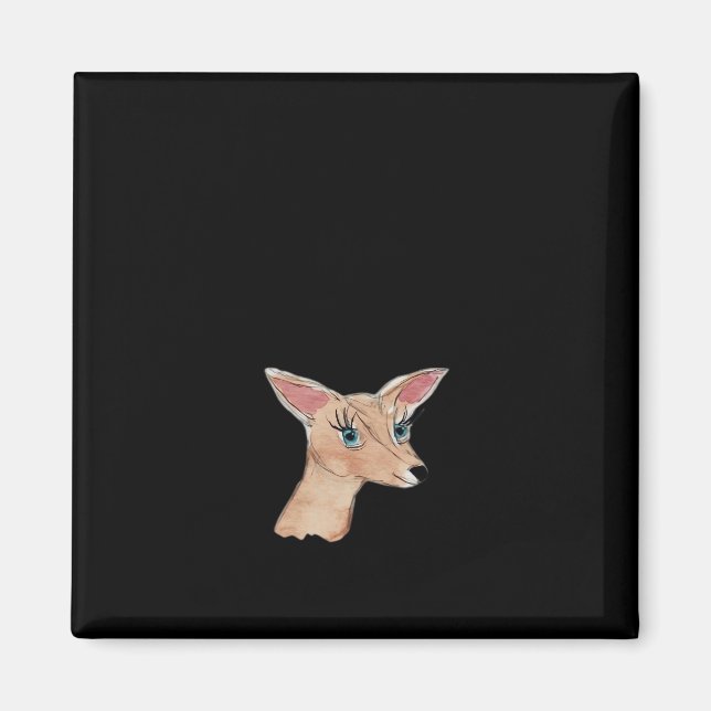 Oh Deer Clean Modern   Magnet (Vorne)