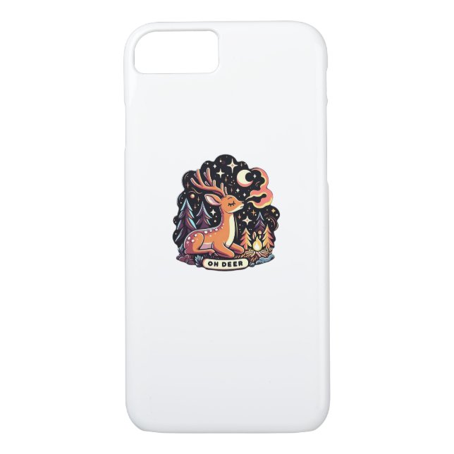 Oh Deer Contemporary Graphic Vibe  Case-Mate iPhone Hülle (Rückseite)