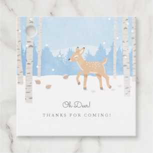 Oh Deer - Danke, dass du gekommen bist! Geschenkanhänger
