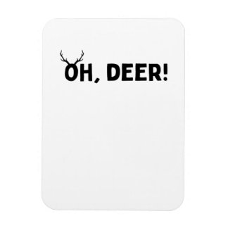 Oh Deer Einfache Ästhetik Magnet