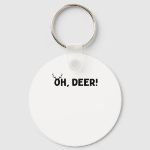 Oh Deer Einfaches Ästhetik-Schlüsselanhänger Schlüsselanhänger