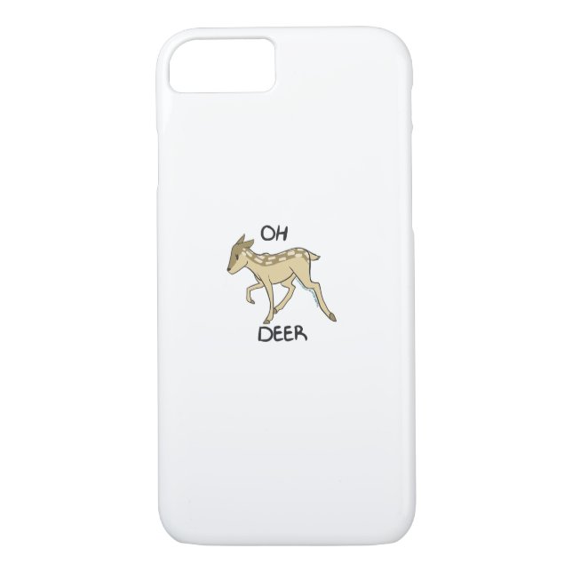 Oh Deer Elegant Timeless Style  Case-Mate iPhone Hülle (Rückseite)