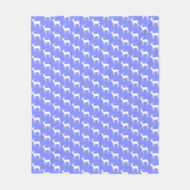 Oh Deer, es ist Weihnachts Fleece Blanket (Vorderseite)