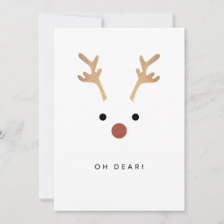 Oh Deer Feiertagskarte