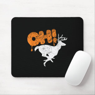Oh, Deer! Funny Pun Animal Liebhaber Mousepad
