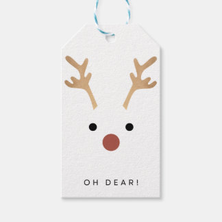 Oh Deer Gift Tag Geschenkanhänger