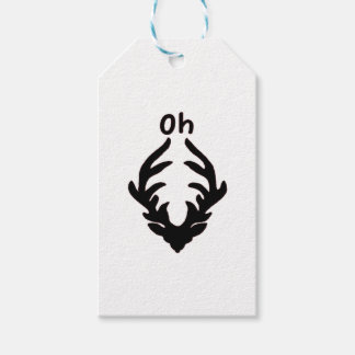 Oh Deer Künstlerischer sauberer Stil Geschenkanhänger