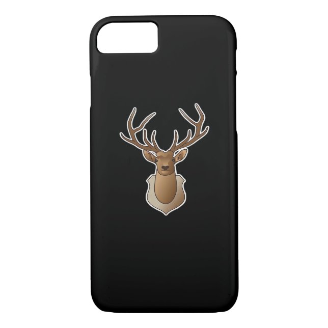 Oh Deer Minimal Design  Case-Mate iPhone Hülle (Rückseite)