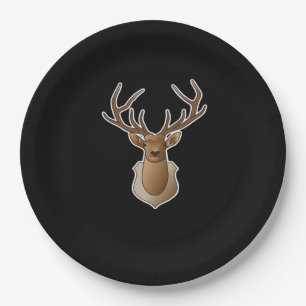 Oh Deer Minimal Design Pappteller