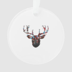 Oh Deer Minimal Style Acryl-Ornament Ornament