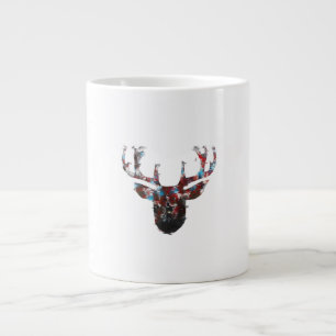 Oh Deer Minimal Style  Jumbo-Tasse