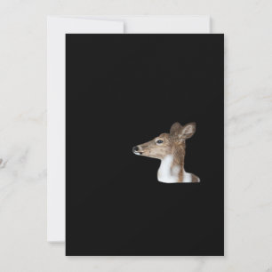 Oh Deer Minimales Modernes Design Feiertagskarte