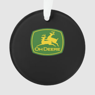 Oh Deer Minimalistisches modernes Design Acryl-Orn Ornament