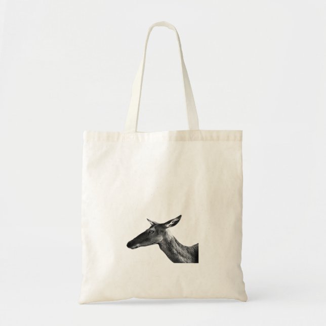 Oh Deer Modern Aesthetic Vibe Tote Bag Tragetasche (Vorne)