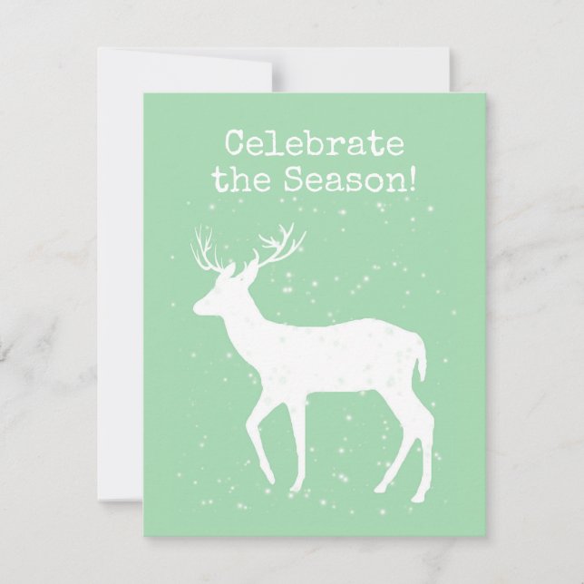 Oh Deer Party Einladungen (Vorderseite)