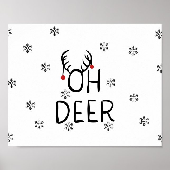 Oh, Deer! Poster (Vorne)